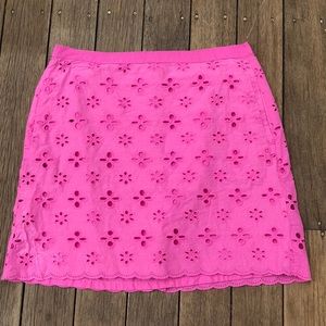 🌵Women’s pink eyelet skirt